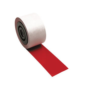 Imágen de Brady Rojo Interior/exterior Vinilo Transferencia térmica 120863 Rollo de etiquetas para impresora de transferencia térmica continua (Imagen principal del producto)