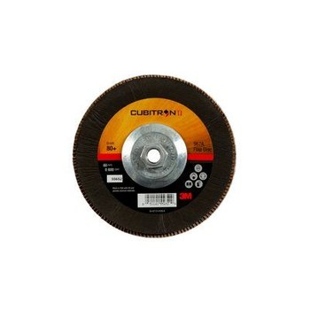 3M Cubitron II Tipo 29 - Óxido de aluminio cerámico - 7 pulg. - 80+ - Mediano - 55652