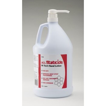 ACL Staticide Listo para usar Loción ESD/antiestática - 1 gal Botella de la parte superior de la bomba - 7002FF