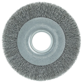 Weiler 06100 Cepillo de rueda - Rizado Acero cerda