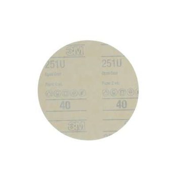 3M Green Corps Stikit Production 01547 Discos PSA - 6 pulg. - 40 - Grueso - Óxido de aluminio