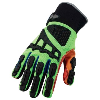 Imágen de Ergodyne Proflex 925CPWP Lima de alta visibilidad Extrapequeño EVA Guantes resistentes a cortes (Imagen principal del producto)