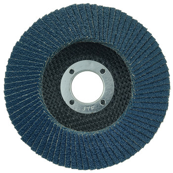 Weiler Wolverine Tipo 27 - Zirconia - 4 1/2 pulg. - 80 - Mediano - 31389