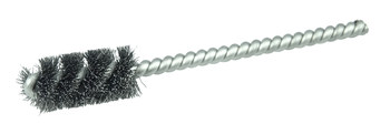 Weiler Acero inoxidable Espiral simple Cepillo en tubo - 3.5 pulg. longitud - Diámetro 1/2 pulg. - Diámetro de la cerda 0.005 pulg. - 21083