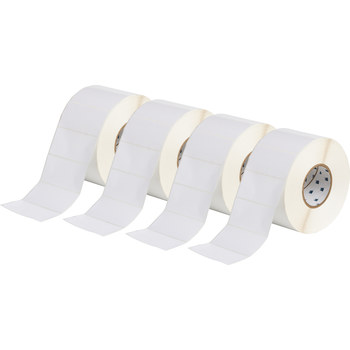 Imágen de Brady Bradybondz Blanco Poliéster Transferencia térmica XTHT-55-8423-3 Rollo de etiquetas para impresora de transferencia térmica troquelado (Imagen principal del producto)