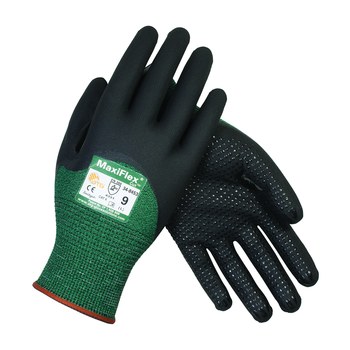 PIP MaxiFlex 34-8453 Verde/Negro XL Hilo diseñado Guante resistente a cortes - 616314-56328