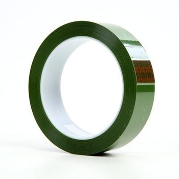 3M 8402 Verde Cinta adhesiva de poliéster - 1 pulg. Anchura x 72 yd Longitud - 05687