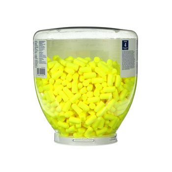 3M E-A-Rsoft Neones amarillos One Touch 391-1004 Repuesto de dispensador de tapones para los oídos 91004 - tamaño Regular - Espuma - Amarillo - 33 dB