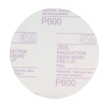 3M Stikit 83678 Discos PSA - 5 pulg. - P600 - Extrafino - Óxido de aluminio
