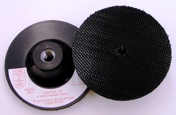 3M Almohadilla de disco - Accesorio Velcro - Diámetro 4 pulg. - 05673