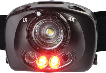 Pelican Lámpara de cabeza 2720 - 3 LED - Rojo, blanco - 10598