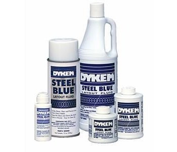 Dykem 07006 Azul Fluido de diseño - 1 gal Botella - 80700
