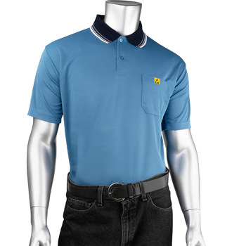 Imágen de PIP Uniform Technology - BP801SC-RB-L Camisa Polo ESD (Imagen principal del producto)