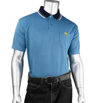 Imágen de PIP Uniform Technology - BP801SC-RB-M Camisa Polo ESD (Imagen principal del producto)