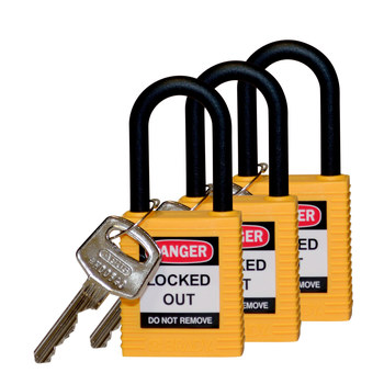 Imágen de Brady - 123336 Candado de seguridad con llave (Imagen principal del producto)