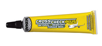 Dykem Cross-Check Plus Amarillo Marcador evidente de manipulación evidente - Líquido 1 oz Tubo - 83417