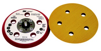 3M Hookit Almohadilla de disco - Accesorio Velcro - Diámetro 5 pulg. - 05855