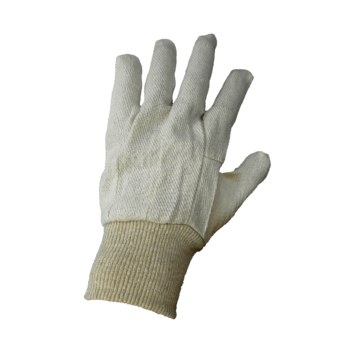 Global Glove Natural Universal Lona de algodón/poliéster Lona de algodón/poliéster Guantes de trabajo - Pulgar tipo ala - 816679-01782