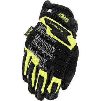 Mechanix Wear Hi-Viz M-Pact 2 Amarillo fluorescente Grande Guantes de trabajo - 781513-61440