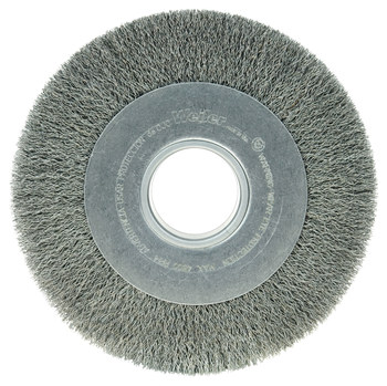 Weiler 03130 Cepillo de rueda - Rizado Acero cerda