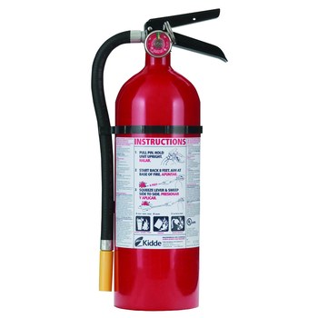 Kidde Pro Químico seco regular Extintor de incendios 466112K - 5 lb - Clase A, B, C