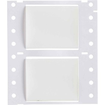 Brady PermaSleeve PS-1000-2-WT-J Funda de impresora troquelada - 2 pulg. x 1.66 pulg. - Blanco - B-342
