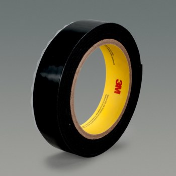 3M Scotchmate SJ3523 Negro Sujetador recerrable - Bucle - 1 1/2 pulg. Anchura x 50 yd Longitud - Adhesivo Adhesiva - 24353