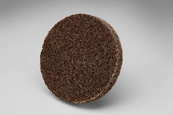 3M Scotch-Brite Unificado Óxido de aluminio Mediano Rueda de desbaste - Mediano grado - Accesorio Quick Change - Diámetro 2 pulg. - 17190