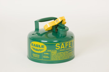 Imágen de Eagle Verde Acero galvanizado 1 gal Lata de seguridad (Imagen principal del producto)