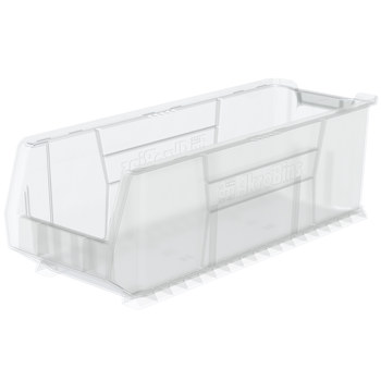 Imagen de Akro-mils Akrobin 300 lb Transparente Polímero de grado industrial Apilado Contenedor de almacenamiento (Imagen principal del producto)