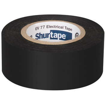 Shurtape Negro Cinta eléctrica - 3/4 pulg. Anchura x 20 pies Longitud - 7.0 mil Espesor - shurtape 105155