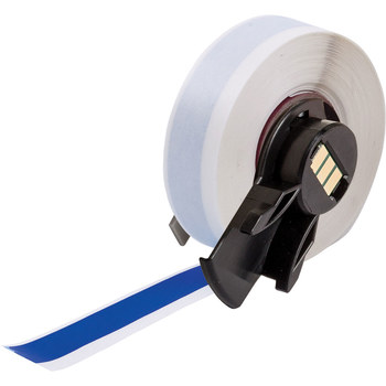 Imágen de Brady Azul Exterior Vinilo Transferencia térmica M6C-500-595-BL Cinta de etiquetas para todo tipo de clima (Imagen principal del producto)