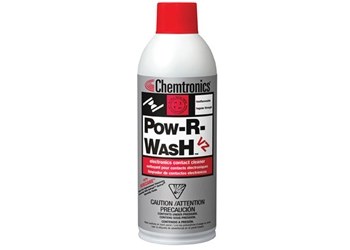 Chemtronics Pow-R-Wash VZ Limpiador de electrónica - Rociar 1 gal Botella - ES6301