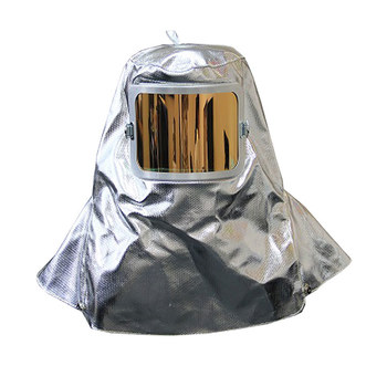 Imágen de Chicago Protective Apparel Dorado (Película) Rayón aluminizado Lexan Capucha resistente al calor y al fuego (Imagen principal del producto)