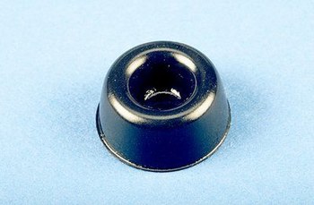 3M Bumpon SJ5009 Negro Parachoques/espaciador - 0.88 pulg. Anchura - 0.4 pulg. Altura - 18434