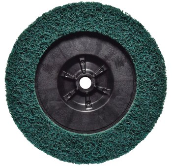 3M Scotch-Brite Clean & Strip XT Pro Extra Cut Óxido de aluminio Disco de Cambio Rápido - Accesorio 27 - Diámetro 7 pulg. - Agujero Central 5/8-11 pulg. - 21055