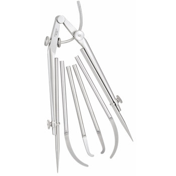 Imágen de Divisor de extensión para carpinteros y chapistas con patas de pinza 85F de 8 pulg. (200mm) por de Starrett (Imagen principal del producto)