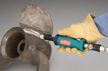 Dynabrade Esmeriladora de línea recta - entrada NPT de 1/4 pulgada - 0.5 hp - 51303