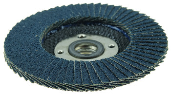 Weiler Wolverine Tipo 27 - Zirconio - 4-1/2 pulg - 36 - Muy áspero - 31407