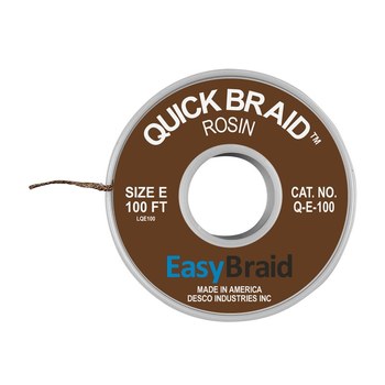 EasyBraid Q-E-100 Trenza Desoldadora - 0.125 pulg. x 100 pies