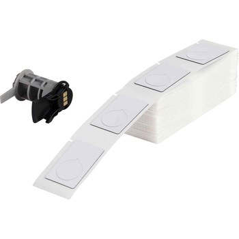 Imágen de Brady Blanco Poliéster Transferencia térmica M6-168-593 Etiquetas para impresora con panel en relieve (Imagen principal del producto)