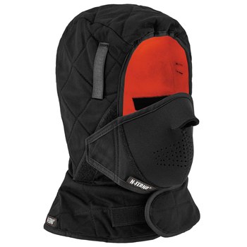 Ergodyne N-Ferno 6878 Negro Universal Poliéster Cubrecabeza para clima frío - 720476-16878