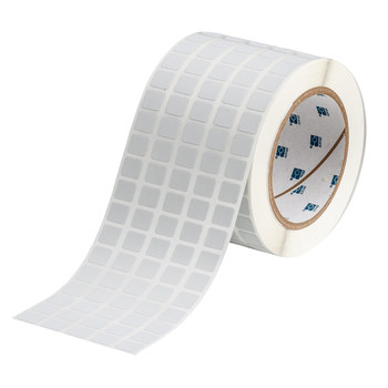 Imágen de Brady Plateado Manipulación evidente Poliéster Transferencia térmica THT-12-438-10 Rollo de etiquetas para impresora de transferencia térmica troquelado (Imagen principal del producto)