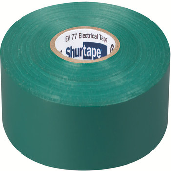 Shurtape Verde Cinta eléctrica - 3/4 pulg. Anchura x 66 pies Longitud - 7.0 mil Espesor - shurtape 104701