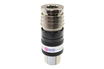 Imágen de Acoplador de escape de seguridad 2- en -1 120USE de Acero Cromado & Aluminio por 1/2 pulg. de Coilhose (Imagen principal del producto)