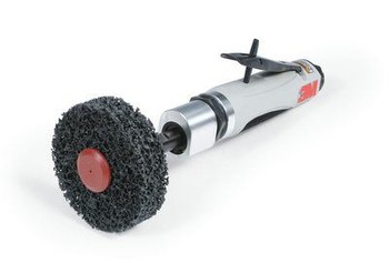 3M Scotch-Brite Carburo de silicio Disco de desbaste - Muy áspero grado - Accesorio Eje - Diámetro 4 pulg. - 14780