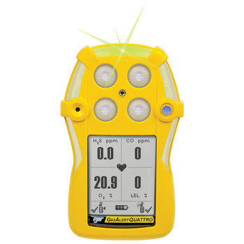 Imágen de BW Technologies GasAlertQuattro Monitor de gas múltiple (Imagen principal del producto)