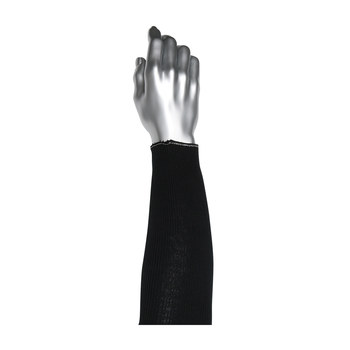 PIP Kut-Gard PolyKor Manga de brazo resistente a cortes 15-21PRIBPS 15-21PRIBPS18 - 18 pulg. - Poliéster de filamento - Negro - 20741