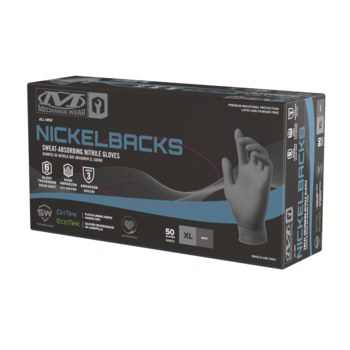 Mechanix Wear SW Nickelback Gris XL Nitrilo Guantes desechables - 781513-65783