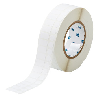 Imágen de Brady Blanco Nailon Transferencia térmica THT-126-499-3 Rollo de etiquetas para impresora de transferencia térmica troquelado (Imagen principal del producto)